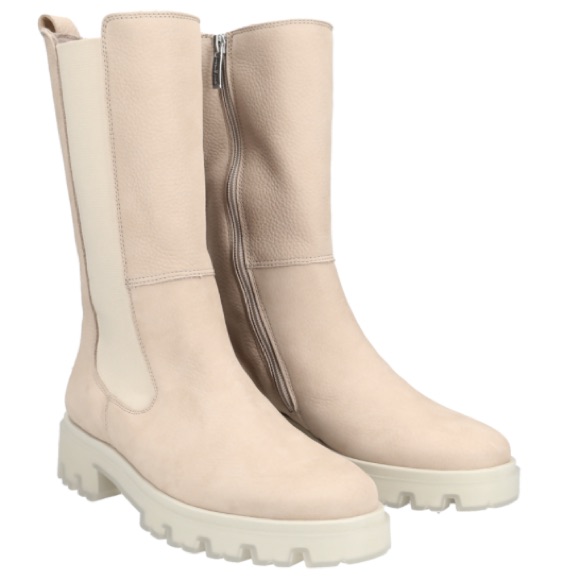 Paul Green Beige Nubuck Leather Brand New In Box